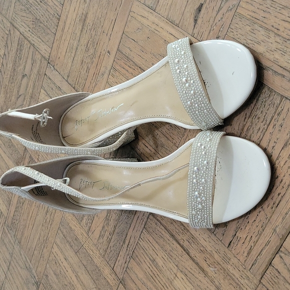 Betsey Johnson Shoes - Betsey Johnson Mari Women's Sandal, Size 9W, White
